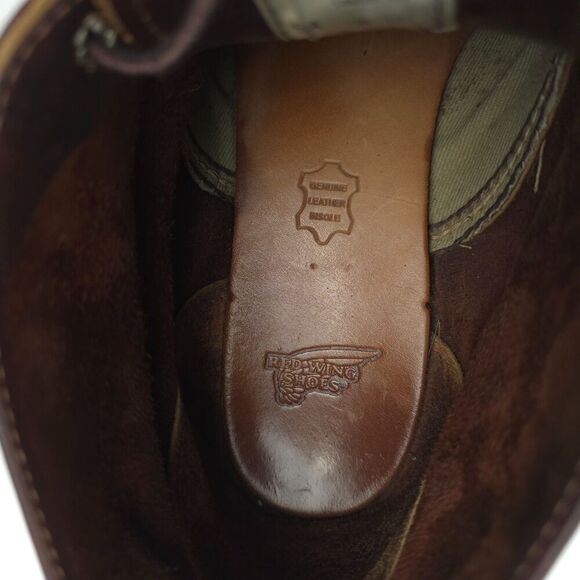 RED WING Work Chukka Oil Slick Leather Full Grain Western Boho Workwear Brown 11 main image 8